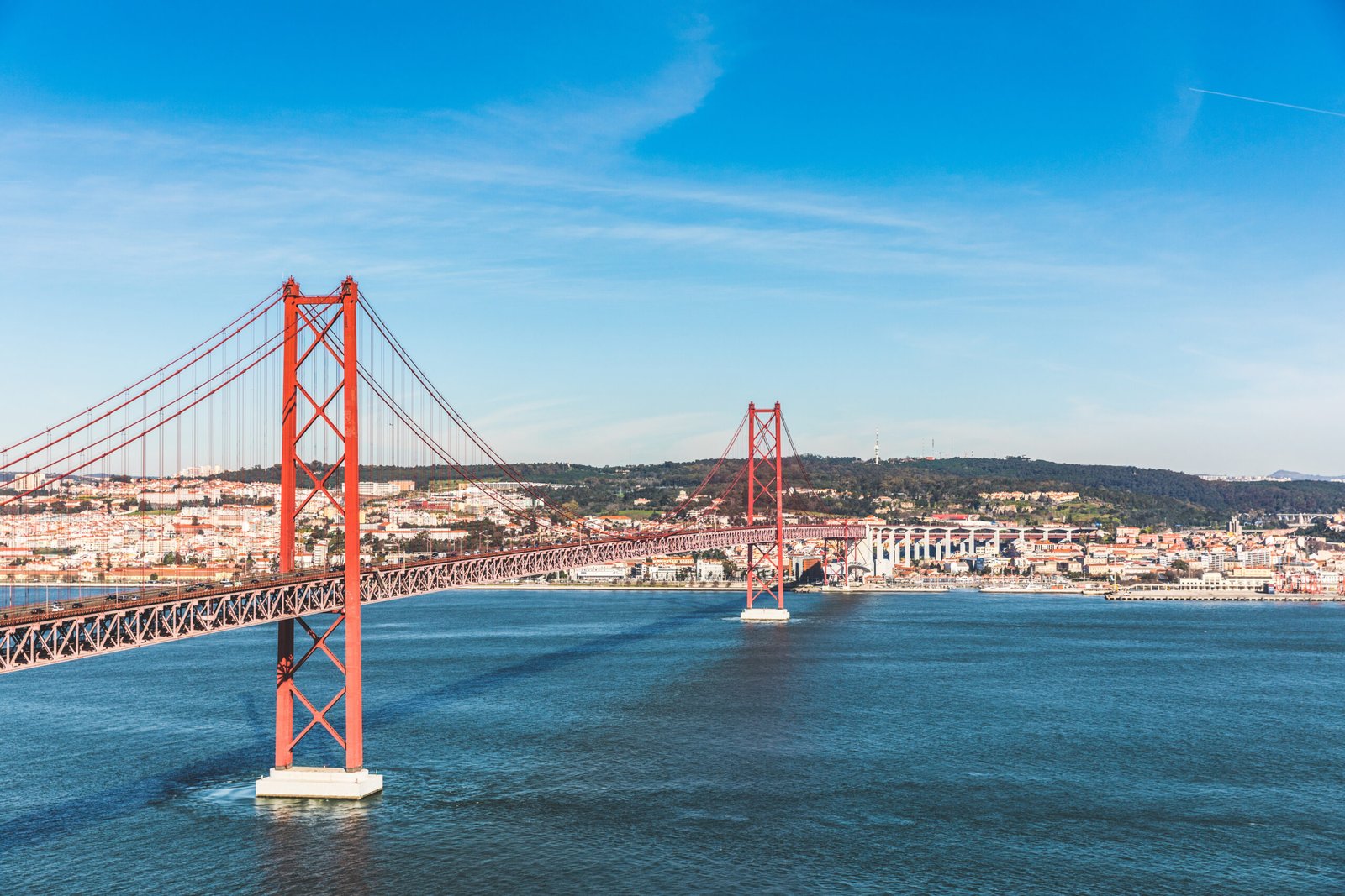 Lisboa, ponte 25 de Abril em Lisboa, Portugal
